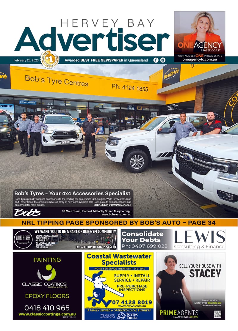 Hervey Bay Advertiser 23rd February 2023 post image