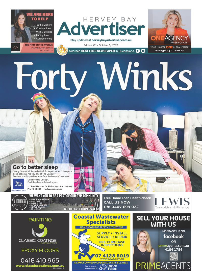 Hervey Bay Advertiser 5th October 2023 post image