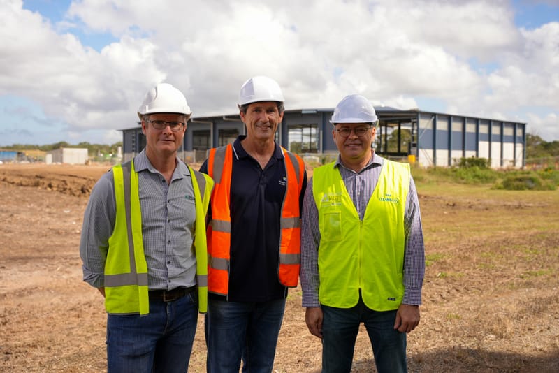 Construction of the new recycling centre underway post image
