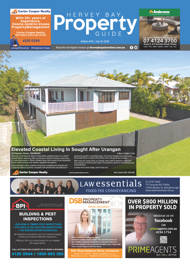 Hervey Bay Property Guide 10th July 2025 post image
