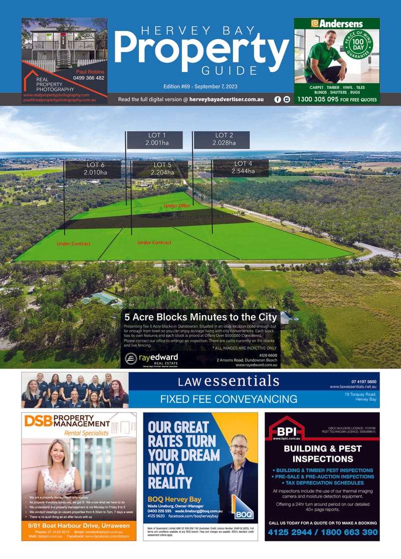 Hervey Bay Property Guide 7th September 2023 post image