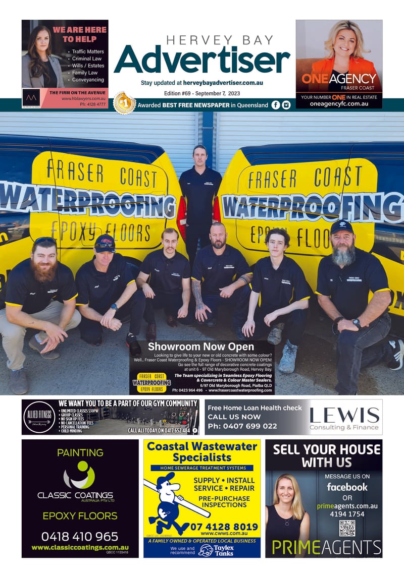 Hervey Bay Advertiser 7th September 2023 post image