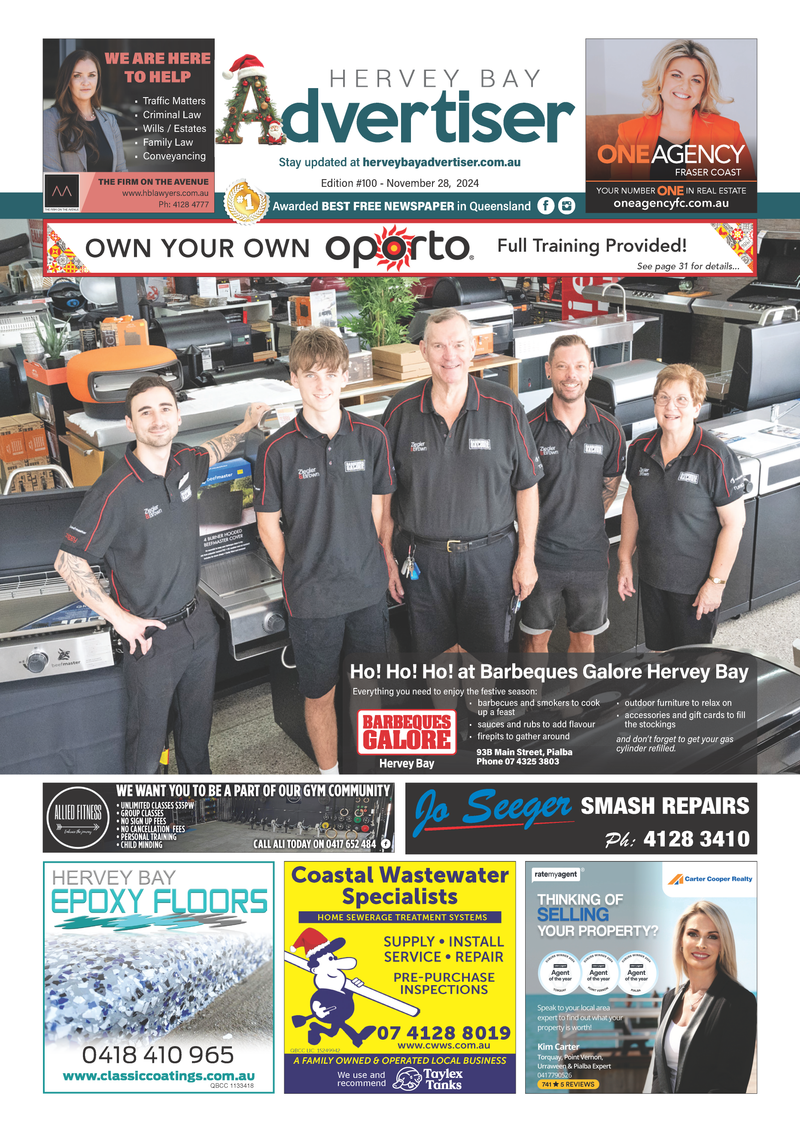 Hervey Bay Advertiser 28th November 2024 post image