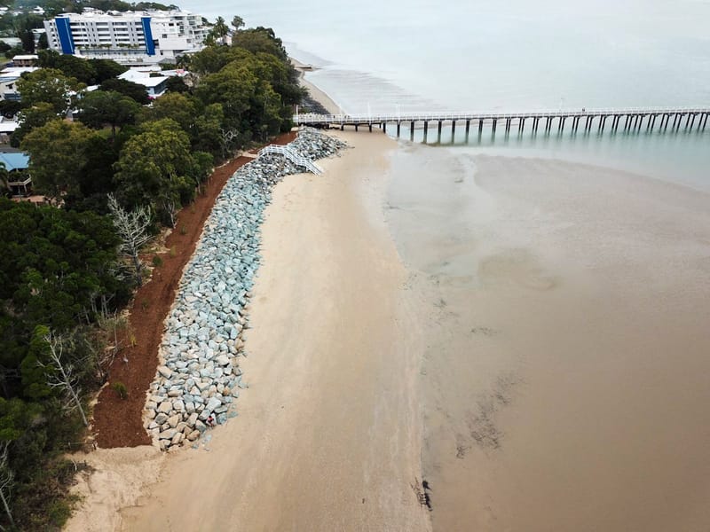 Urangan Pier reopens as Coastal Protection Works wrap Up post image