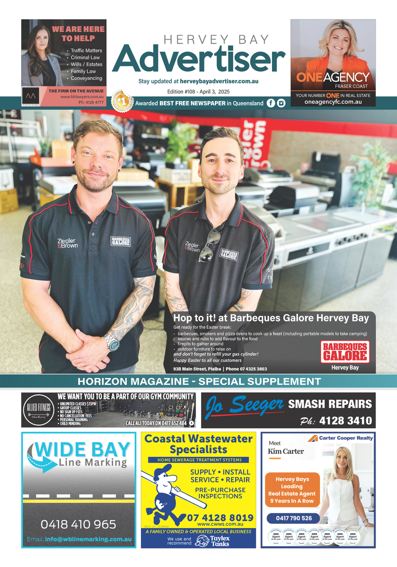 Hervey Bay Advertiser 3rd April 2025 post image