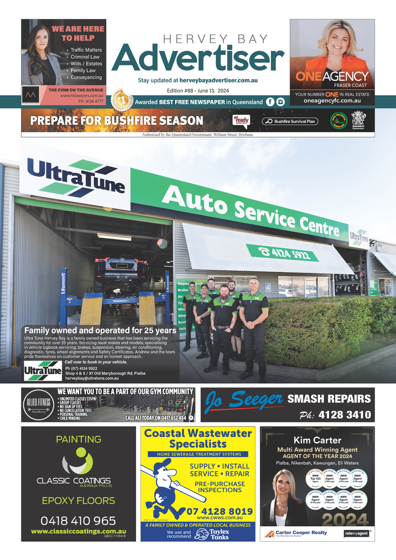Hervey Bay Advertiser 13th June 2024 post image