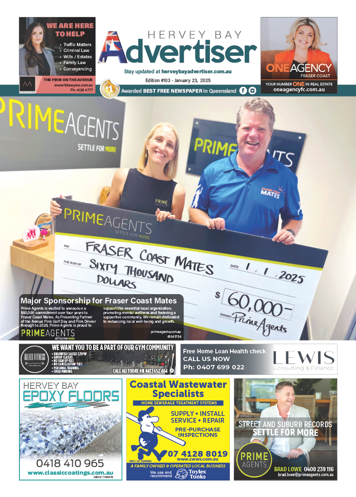 Hervey Bay Advertiser 23rd January 2025 post image