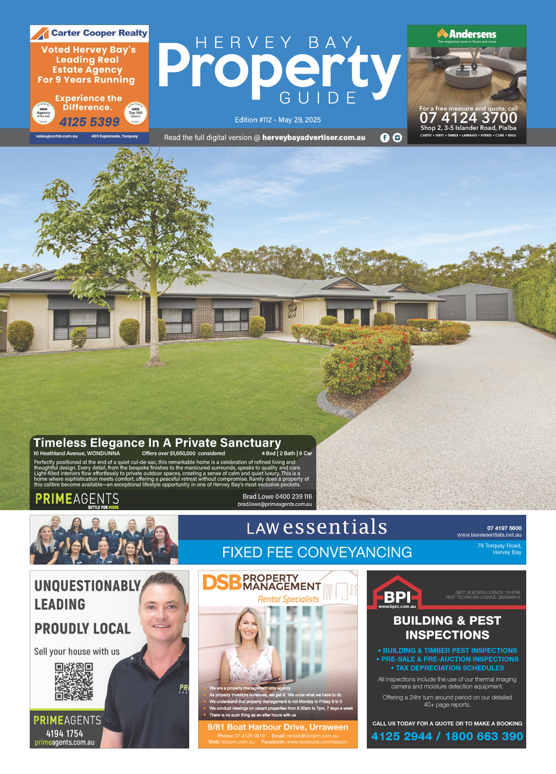 Hervey Bay Property Guide 29th May 2025 post image