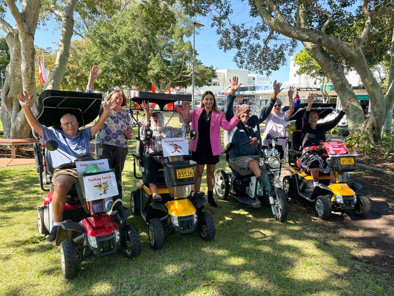 2024 Mobility Scooter Convoy with a 1950’s twist post image