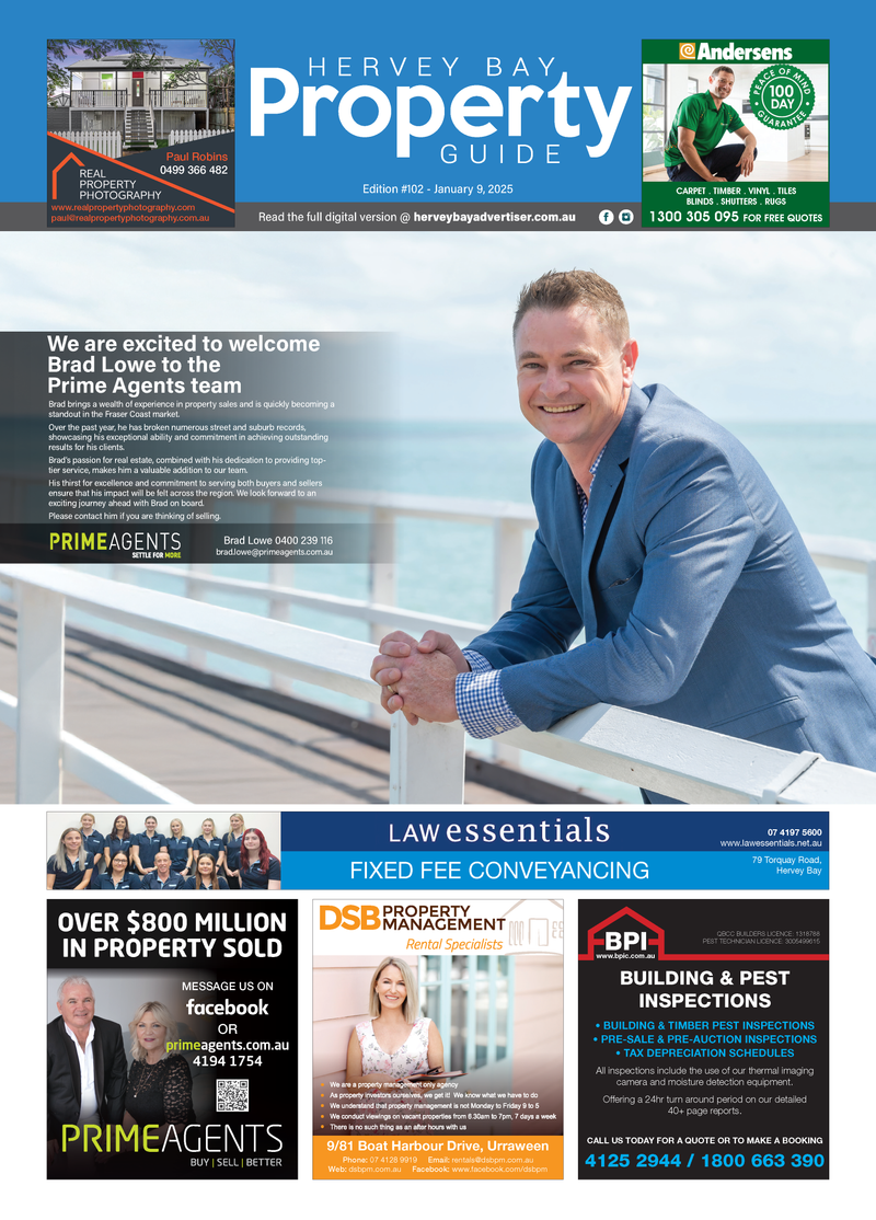 Hervey Bay Property Guide 9th January 2025 post image