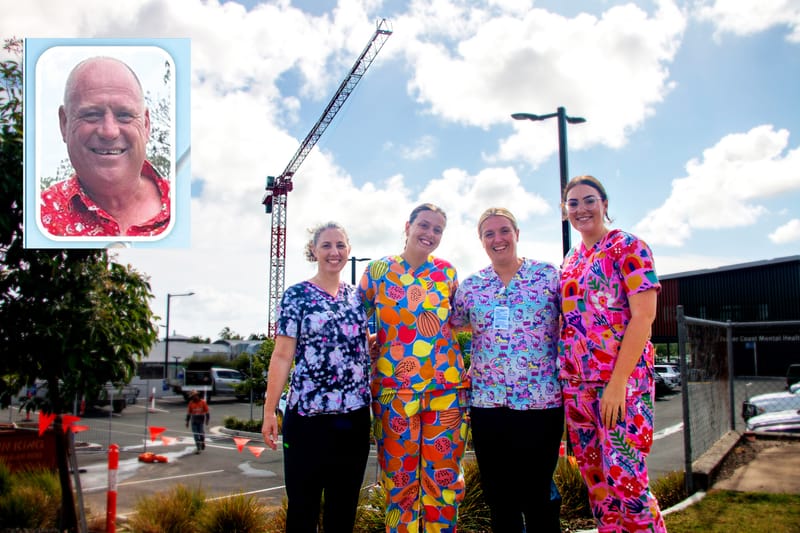 Hospital crane named in honour of late colleague post image