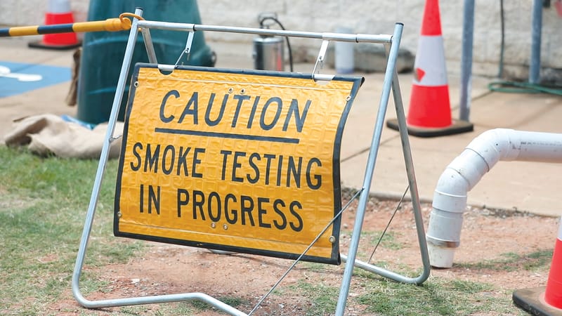 Smoke testing to detect sewerage network issues post image