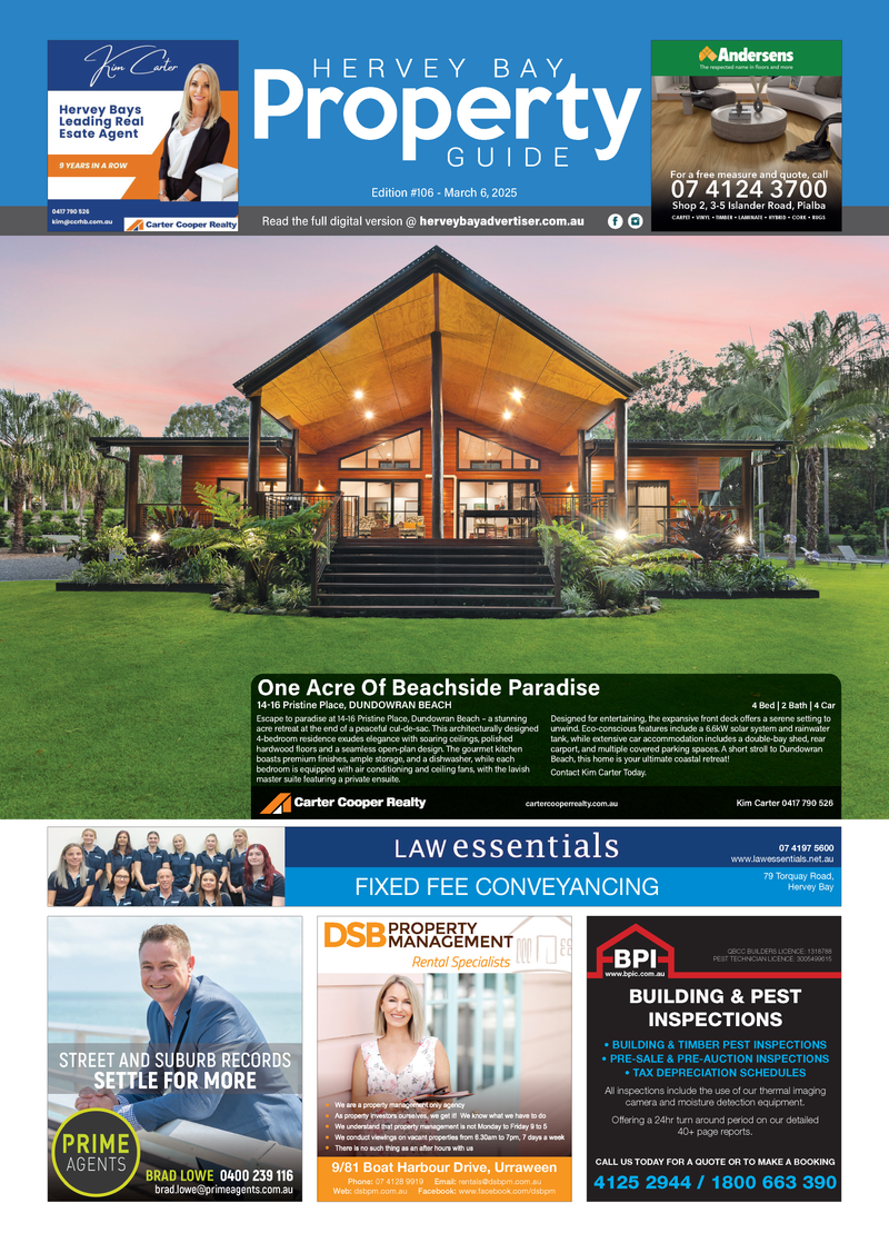 Hervey Bay Property Guide 6th March 2025 post image