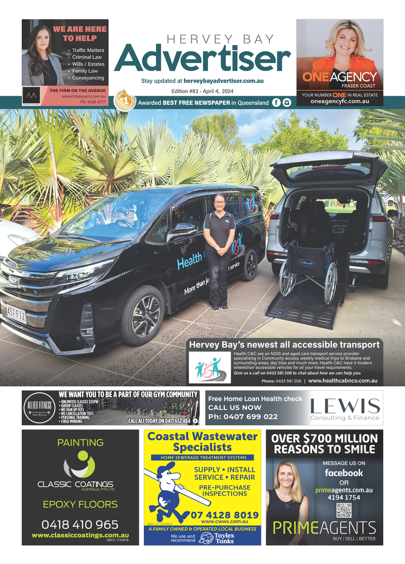 Hervey Bay Advertiser 4th April 2024 post image