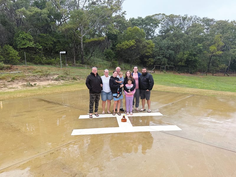 Happy Valley celebrates official opening of helipad post image
