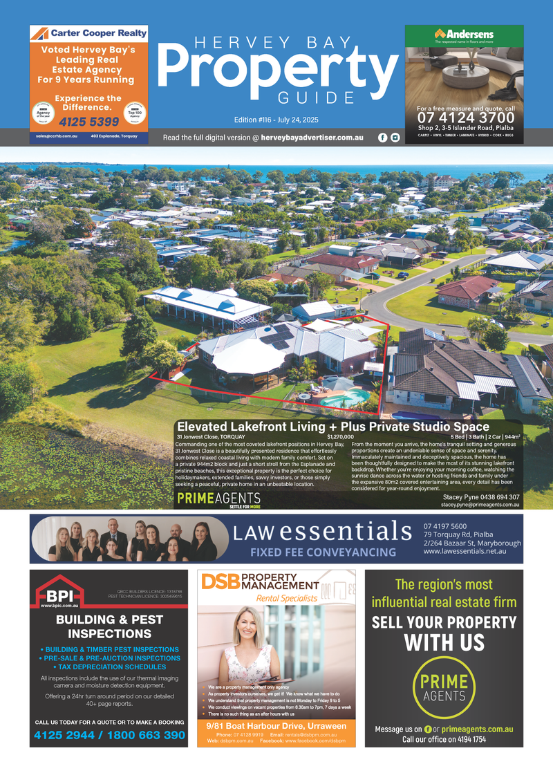 Hervey Bay Property Guide 24th July 2025 post image