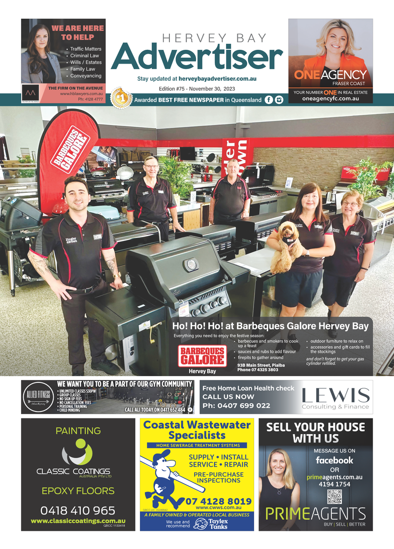 Hervey Bay Advertiser 30th November 2023 post image