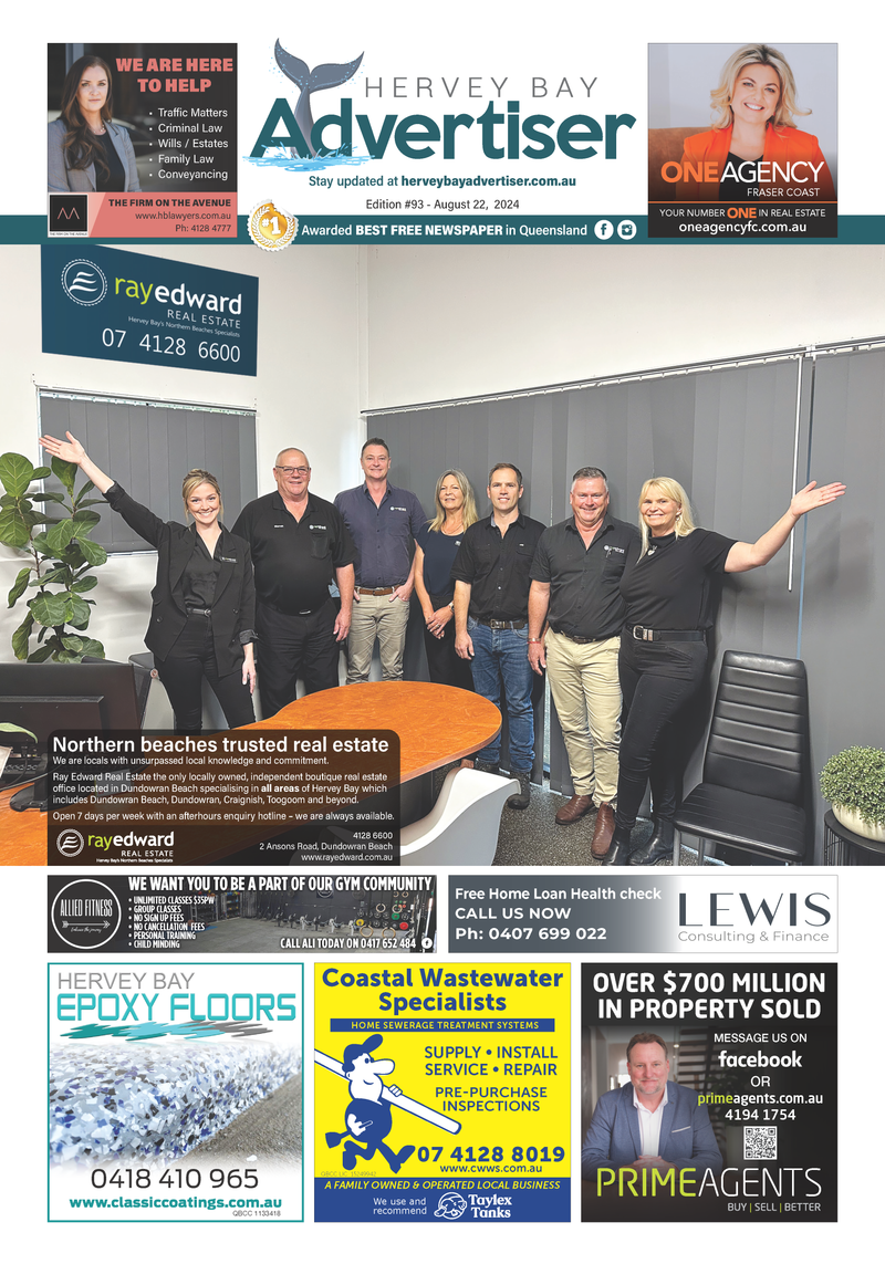 Hervey Bay Advertiser 22nd August 2024 post image