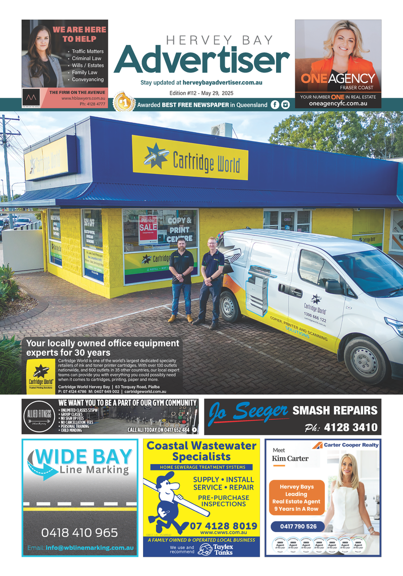 Hervey Bay Advertiser 29th May 2025 post image