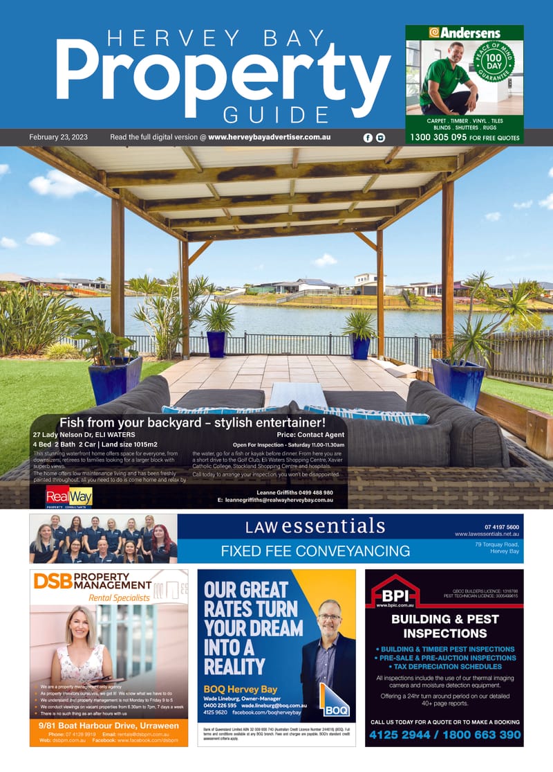 Hervey Bay Property Guide 23rd February 2023 post image