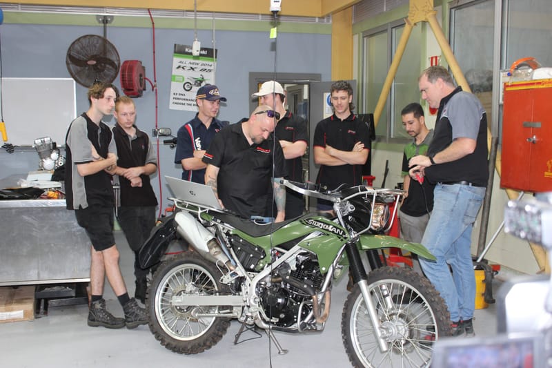 Motorcycle donation boosts apprentice training post image