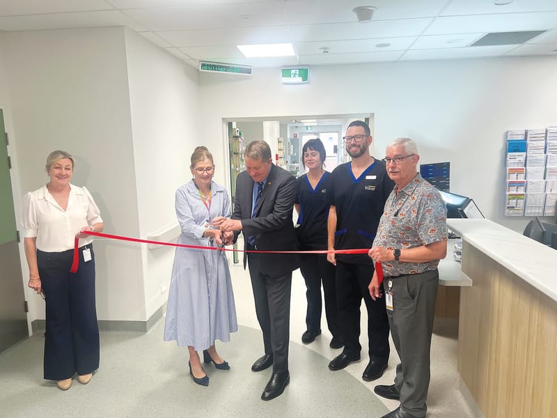 First patient welcomed to new hospital ward post image