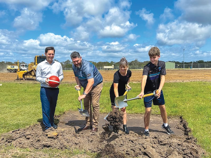 Stage 1 of new Hervey Bay basketball facility post image