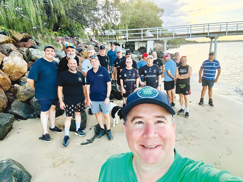 Men are walking the talk post image