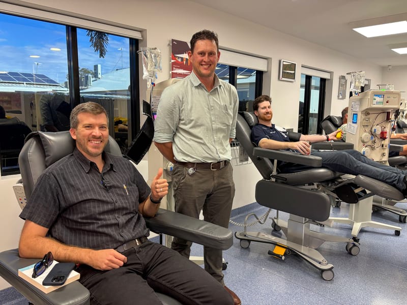 Locals urged to donate blood this winter post image