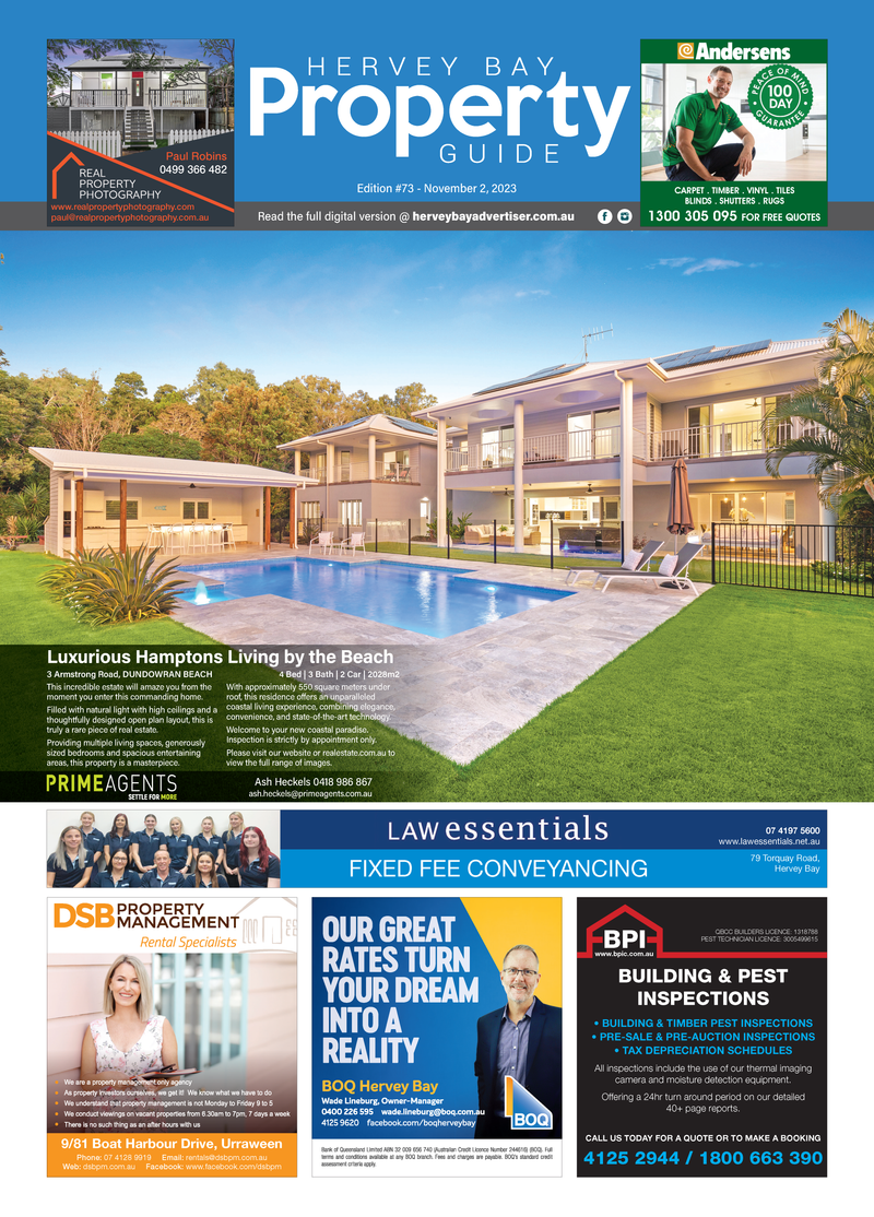 Hervey Bay Property Guide 2nd November 2023 post image
