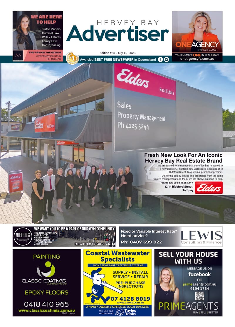 Hervey Bay Advertiser 13th July 2023 post image