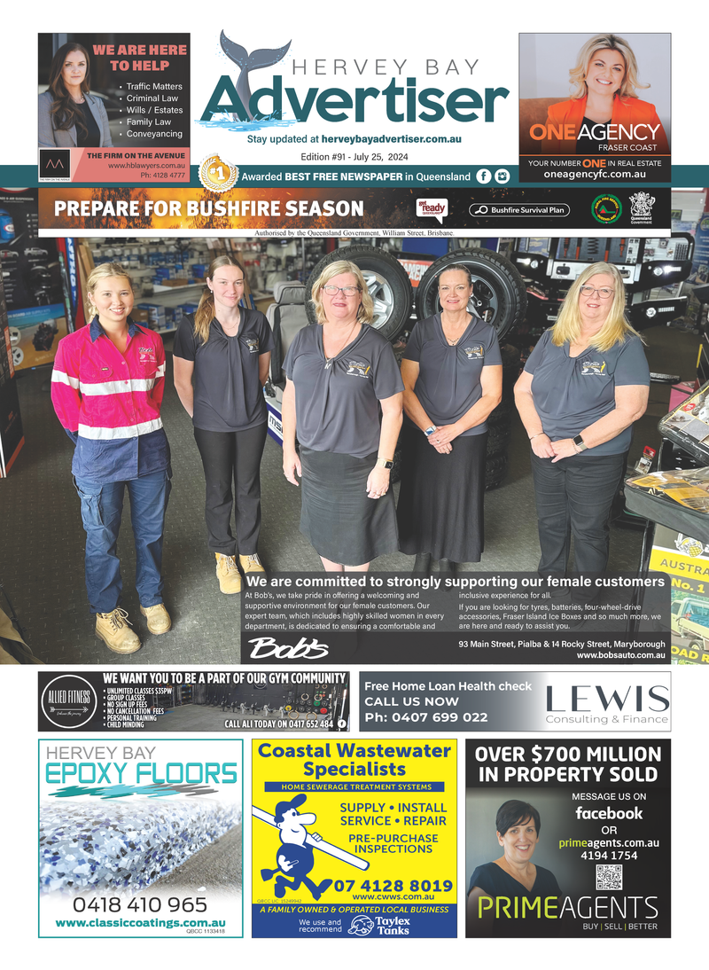 Hervey Bay Advertiser 25th July 2024 post image