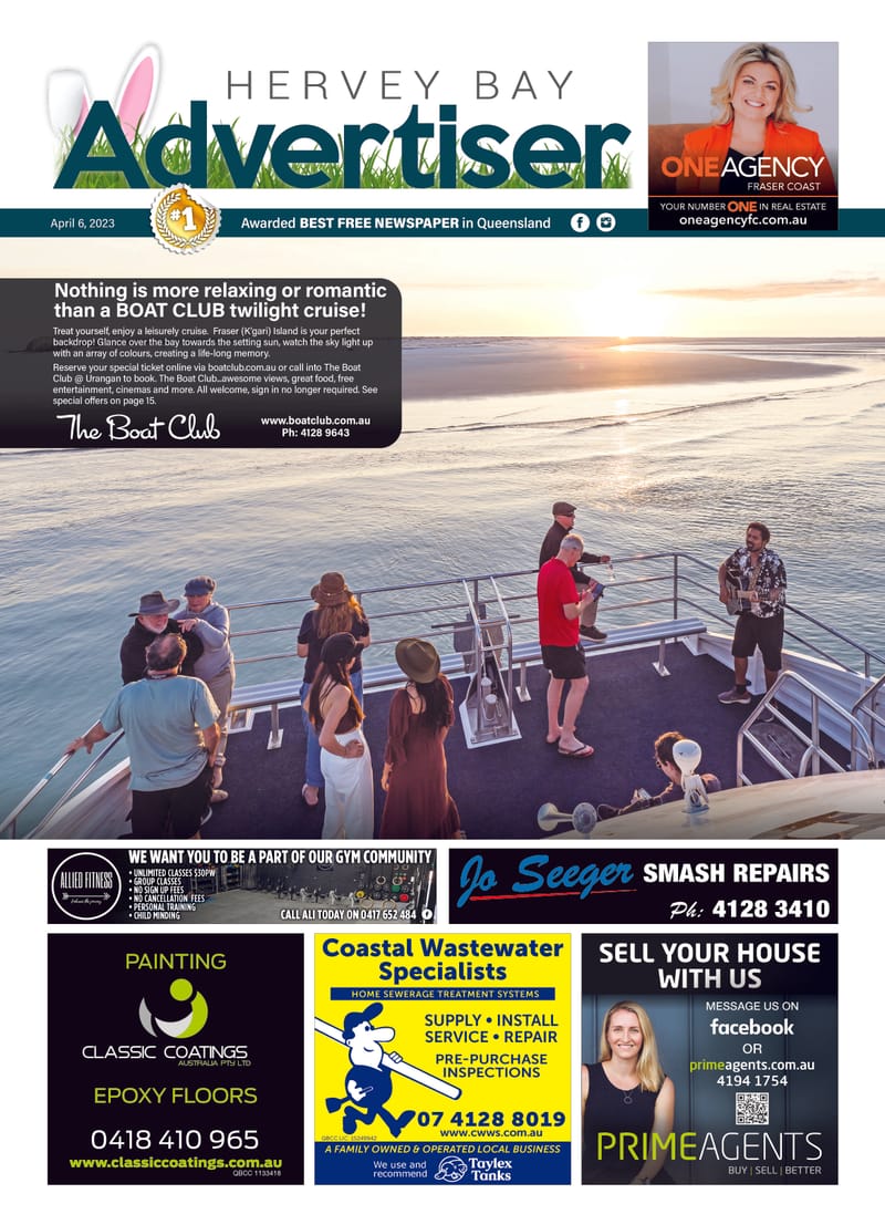 Hervey Bay Advertiser 6th April 2023 post image