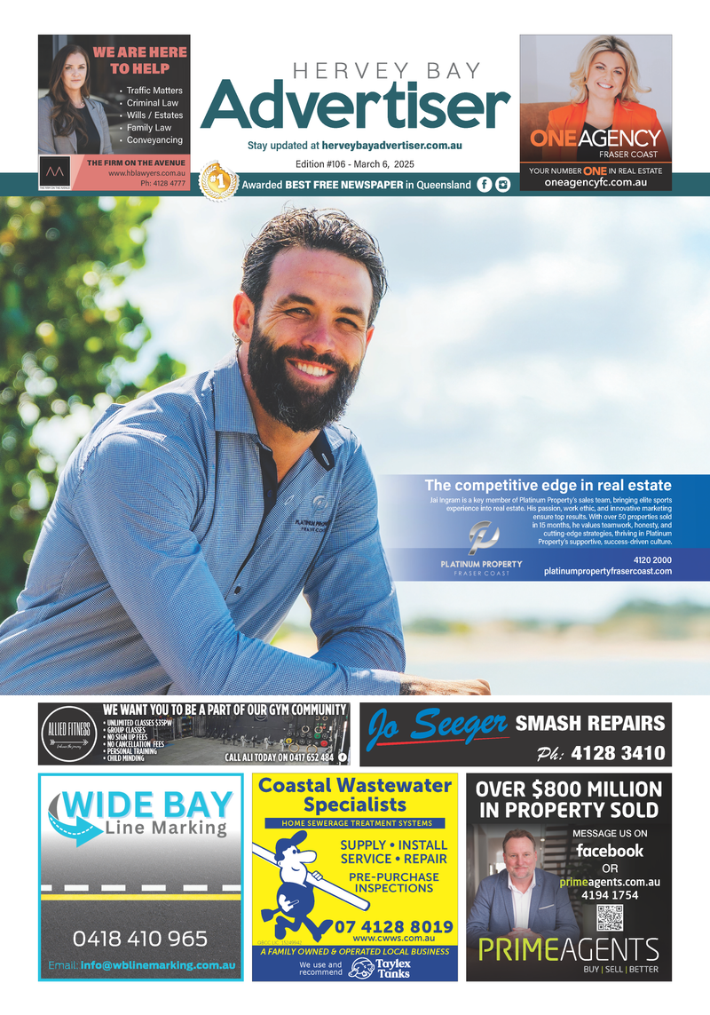 Hervey Bay Advertiser 6th March 2025 post image