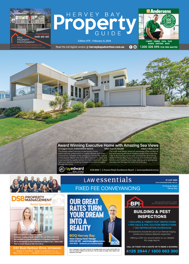 Hervey Bay Property Guide 8th February 2024 post image