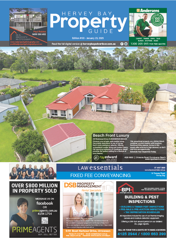 Hervey Bay Property Guide 23rd January 2025 post image