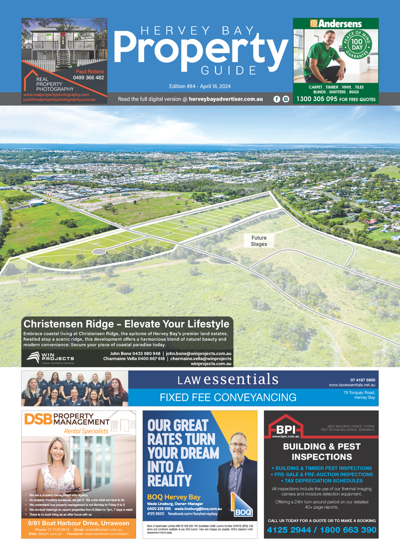 Hervey Bay Property Guide 18th April 2024 post image