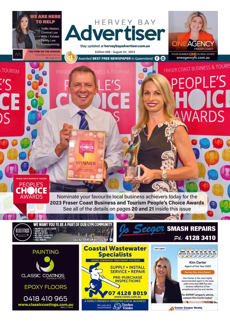 Hervey Bay Advertiser 24th August 2023 post image