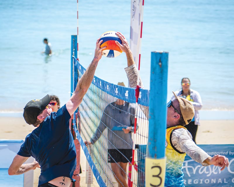 Beach volleyball courts coming to Pialba foreshore post image