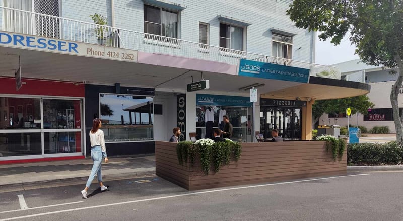 Parklet to allow more outdoor dining at Bar Soma post image