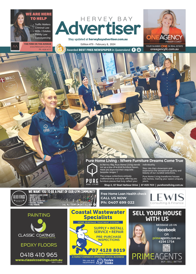 Hervey Bay Advertiser 8th February 2024 post image
