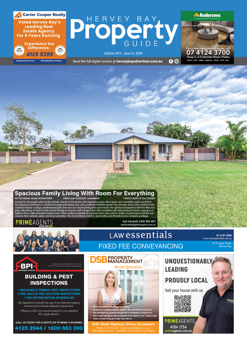 Hervey Bay Property Guide 12th June 2025 post image