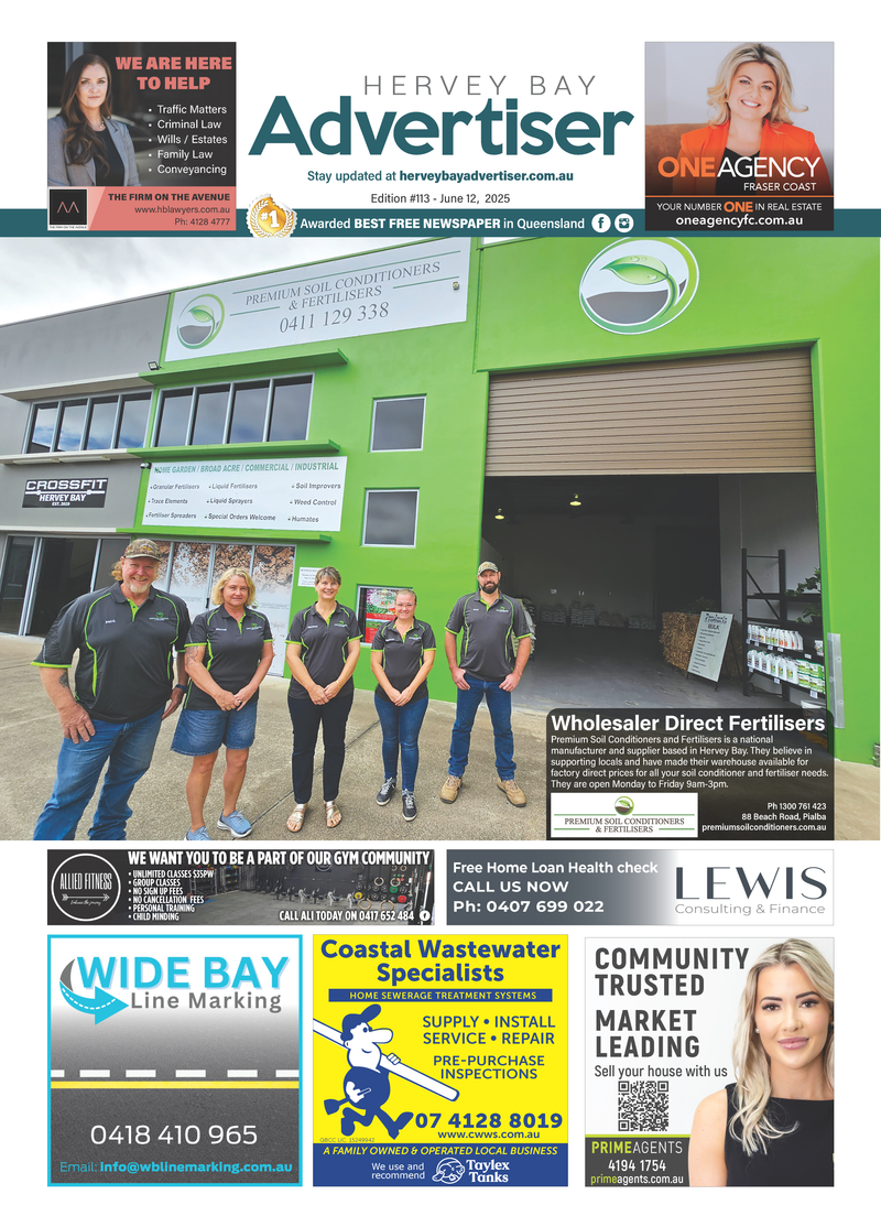 Hervey Bay Advertiser 12th June 2025 post image