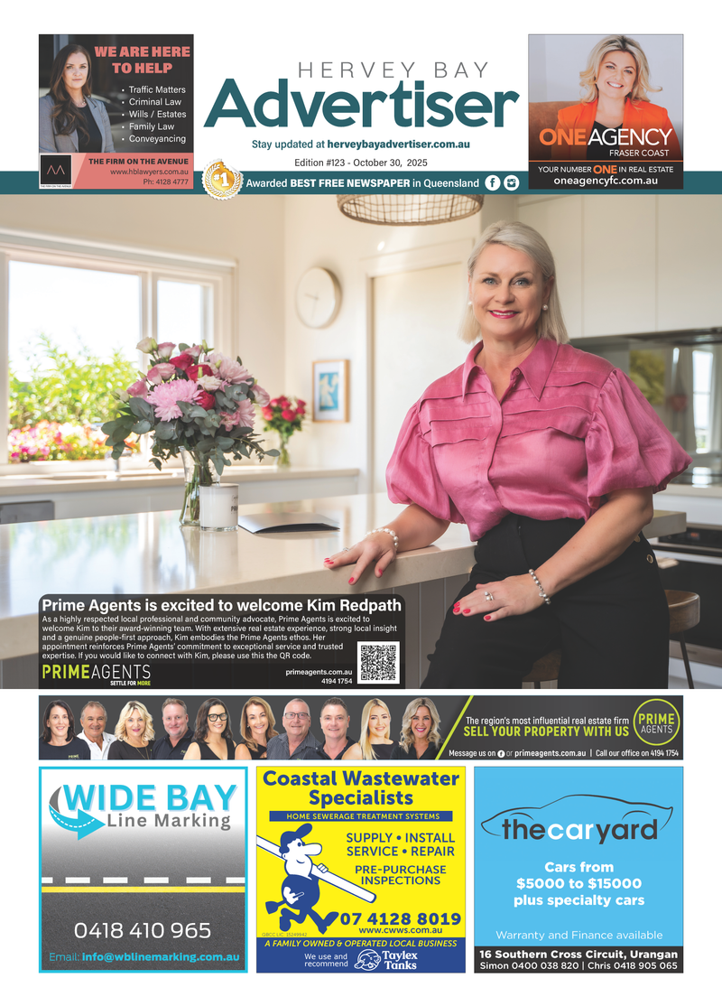 Hervey Bay Advertiser 30th October 2025 post image