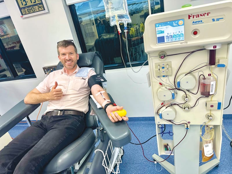 Life saving legacy with 150 blood donations post image